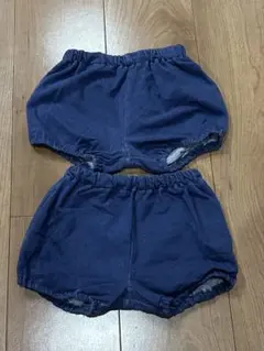 【Sophitica】デニム風ベビーブルマ2着80size