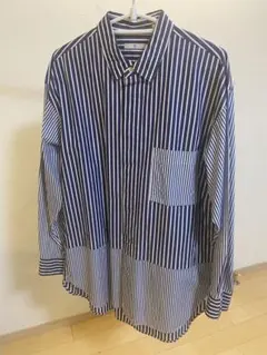 ユニクロ +Jストライプシャツ M