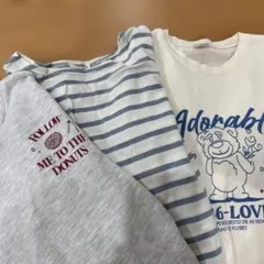 キッズ　女の子　ロンT 3枚セット　まとめ売り