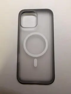 MagSafe対応透明グレーiPhone 16 pro maxケース