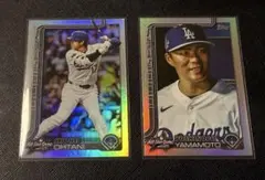2025 Topps update 大谷翔平選手・山本由伸選手
