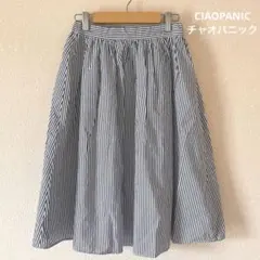 Ciaopanic＊ストライプフレアスカート