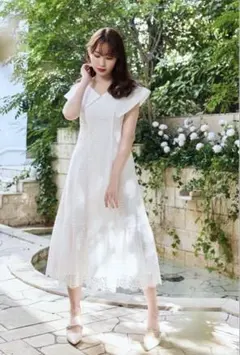 2026年最新】her lip to ワンピース 白レースの人気アイテム - メルカリ