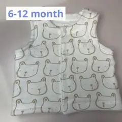 babyGap ベビーギャップ リバーシブルベスト 6-12M 70cm くま