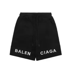 BALENCIAGA 24SS ロゴ刺繍 パイル地ショートパンツ タオル 生地 | Mercari