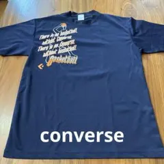 converse バスケットボール Tシャツ ネイビー