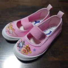 moonSTAR アンパンマン 上履き 14cm ピンク　上靴
