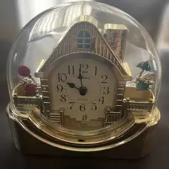 SEIKO メリーゴーランド 置時計 ゴールド - メルカリ