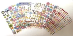 キャラクターシールセット9枚 まとめ売り 平成レトロ