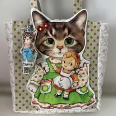 【水曜日まで】BIGサンダーちゃんコヤンイサムチョン　トートバッグ　ハンドメイド