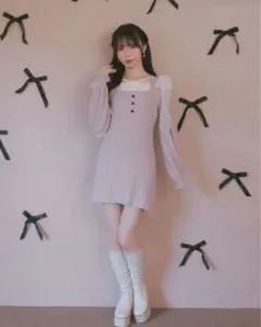 evelyn ハートオフショルリボンop 水瀬さらら コラボ