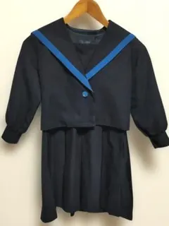 ネイビー セーラー服 上下セット ジャンパースカート 長袖 限定