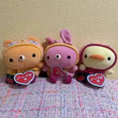 SHINADA シナダ アップルちゃん うさぎ くま　ひよこ　ぬいぐるみ