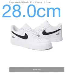 Supreme Nike Air Force 1 Low White 28cm
