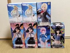 美少女プライズフィギュア7個セット　まとめ売り　わたなれ　最新あり