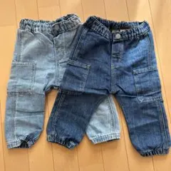 H&M カーゴパンツ 2点セット