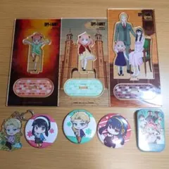 SPY×FAMILY アクスタ 缶バッジ まとめ売り アーニャ ロイド ヨル