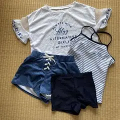 Algy セパレート水着セット 女児150