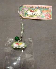 はろうきてぃ(272)岐阜限定 えだまめバージョン根付けストラップ2006年レア
