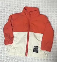 ALPHA LABEL 保育園着　アウター　ブルゾン　フードなし　サイズ90
