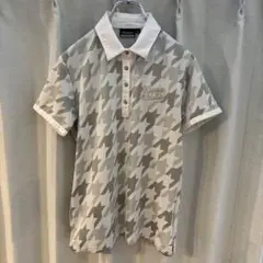 Kappa Italia ハウンドトゥース柄ポロシャツ Lサイズのサムネイル