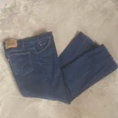 Levi's ダークブルー ストレートデニム