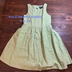 POLO RALPH LAUREN ノースリーブワンピース　グリーン　サイズ6