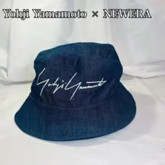 美品　Yohji Yamamoto×NEW ERA バケットハット デニム