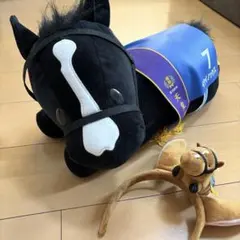競走馬 イクイノックス くじ ぬいぐるみ オルフェーヴル カチューシャのサムネイル