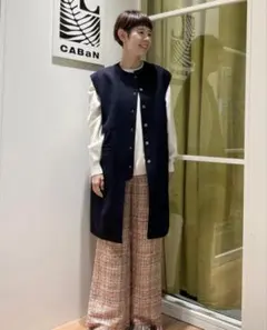 BACCAダブルクロスヘビーメルトン ミドルベストのサムネイル