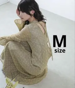 幾何学柄 レース バックオープン ワンピース パーティー ドレス