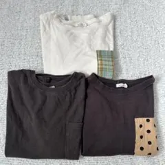 PAIRMANON ペアマノン ロンT カットソー 3点 130