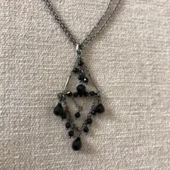 アガット　シルバーネックレス