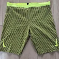 ［新品未使用］NIKEエアロスイフトハーフパンツ　イエロー