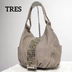 TRES Y2K 00s archive bag スタッズ トートバッグ 本革 - メルカリ
