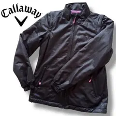 美品 callway 2way ジャケット ブラック×ピンク Mサイズ