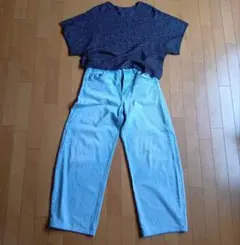 LEPSIM 半袖ニット