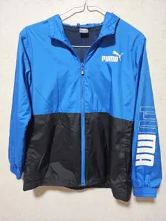 PUMA　プーマ　ナイロンジャケット　ウインドブレーカー　裏メッシュ　160