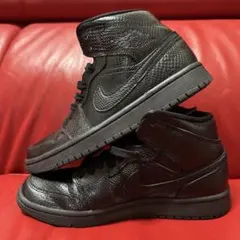 NIKE スニーカー WMNS AIR JORDAN 1 MID “Black”