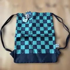 新品★ユニクロ 鬼滅の刃 ナップサック 竈門炭治郎 UT 巾着リュックのサムネイル
