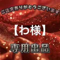 【わ様】専用出品ページ
