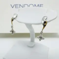 VENDOME AOYAMA ピアス　ダイヤモンド　K18 PG WG ダイヤのサムネイル