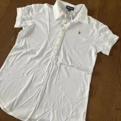 RALPH LAUREN ポロシャツ 150 ホワイト　女の子