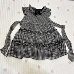 エニィファム　100 ワンピース　フォーマル　チェック