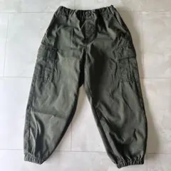 GU パンツ　カーゴパンツ　カーキ　120