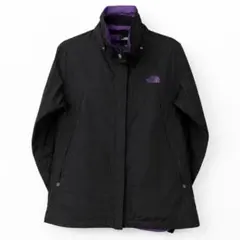 ノースフェイス HYVENTマウンテンジャケット ブラック/パープル