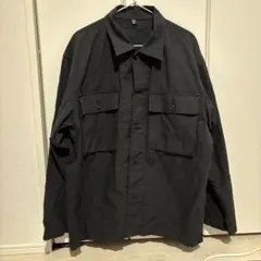 GU ブラック 長袖シャツ XL