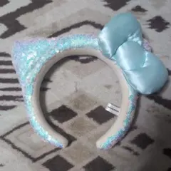 ハローキティ 猫耳カチューシャ 水色　USJ