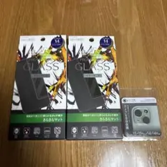 iPhone14 保護フィルム✖︎2　カメラ保護クリアカバー