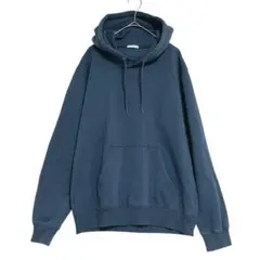 GU ジーユー　スウェットパーカー　ブルーグリーン系　M